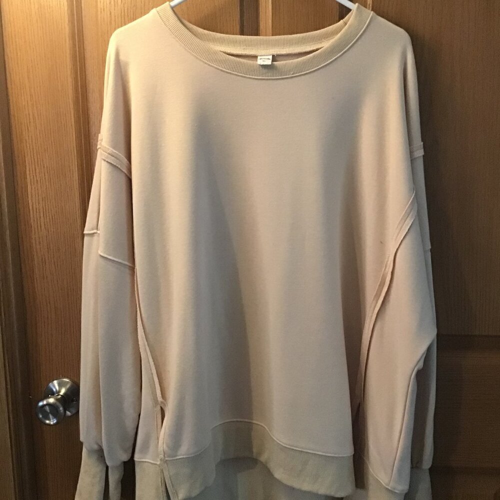 Caracilia Light Brown Sweatshirt